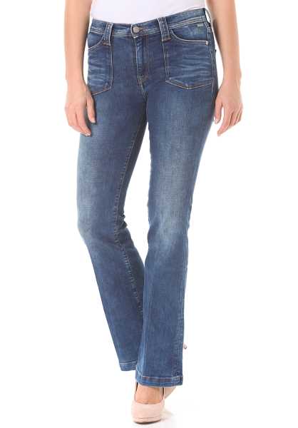 Pepe Sottile Jeans Melissa - Blu Donna Sottile Jeans (O4641)